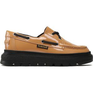 Polobotky Timberland Ray City Boat Shoe TB0A5WKRD021 Wheat Patent Leather