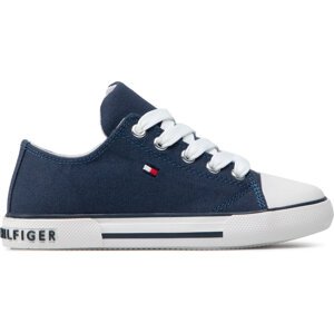 Plátěnky Tommy Hilfiger Low Cut Lace-Up Sneaker T3X4-32207-0890 M Blue 800