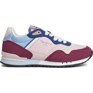 Sneakersy Pepe Jeans PGS30585 Crushed Berry 278