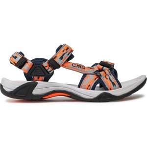 Sandály CMP Kids Hamal Hiking Sandal 38Q9954J Antracite/F.Orange 34UL