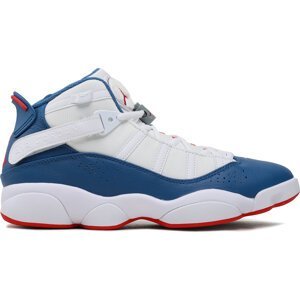 Boty Nike Jordan 6 Rings 322992 140 White/University Red/Light Steel Grey/True Blue