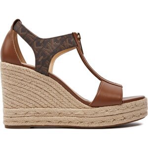 Espadrilky MICHAEL Michael Kors Berkley Mid Wedge 40R4BRMS1B Brn/Luggage