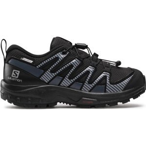 Trekingová obuv Salomon Xa Pro V8 Cswp J 414339 09 W0 Black/Black/Ebony