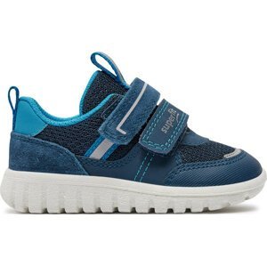 Sneakersy Superfit 1-006203-8040 M Blau/Türkis