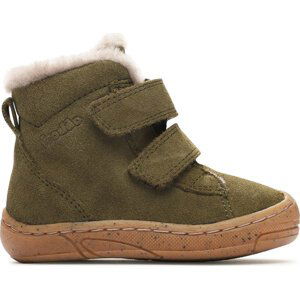 Kozačky Froddo Minni Suede Velcro G2110126-3 M Dark Green 3