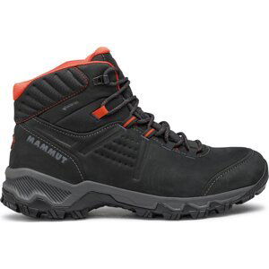 Trekingová obuv Mammut Mercury IV Mid Gtx GORE-TEX 3030-04710-00654-1075 Black/Hot Red