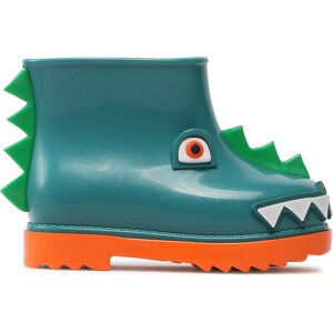 Holínky Melissa Mini Melissa Rain Boot + Fabula 33676 Orange/Green AF021