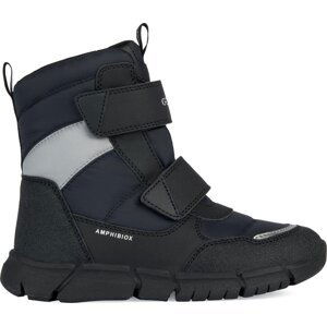 Sněhule Geox J Flexyper Boy B Abx J169XC 0FU50 C9999 S Black