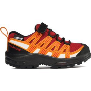 Trekingová obuv Salomon Xa Pro V8 Climasalomon™ Waterproof L47381100 Red Dahlia/Black/Orange Pepper