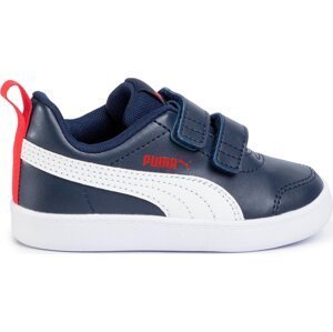 Sneakersy Puma Courtflex V2 V Inf 371544 01 Peacoart/High Risk Red 01