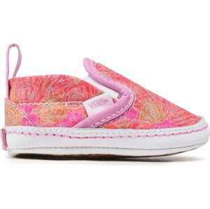 Tenisky Vans Slip-On V Crib VN0A2XSLPT51 Rose Camo Pink Floral