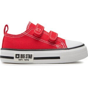 Plátěnky Big Star Shoes KK374082 Red