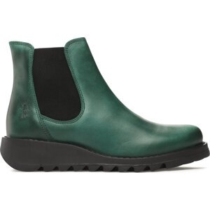 Kotníková obuv s elastickým prvkem Fly London Salvfly P143195062 Shamrock Green (Black Elastic) 062