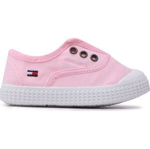 Plátěnky Tommy Hilfiger Low Cut Easy-On Sneaker T1A9-32674-0890 M Pink 302