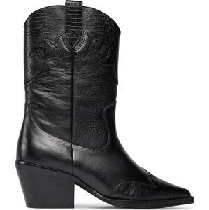 Polokozačky Bronx Western 47501-LJ Black 01