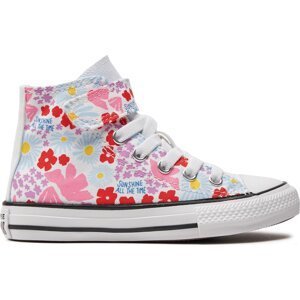Plátěnky Converse Chuck Taylor All Star Easy On Floral A06339C White/True Sky/Oops Pink