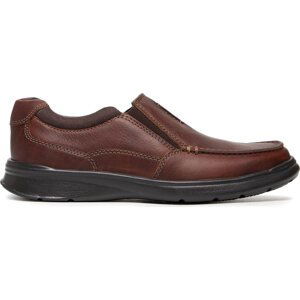 Polobotky Clarks Cotrell Free 261315667 Tobacco Leather