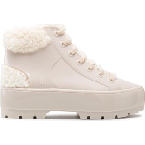 Polokozačky Melissa Melissa Fluffy Sneaker Ad 33318 Beige/White