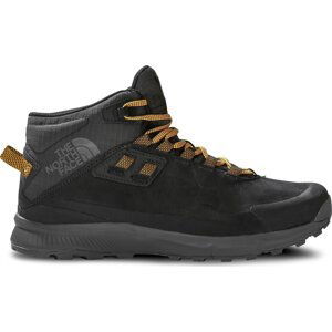 Trekingová obuv The North Face M Cragstone Leather Mid WpNF0A7W6TNY71 Tnf Black/Vanadis Grey