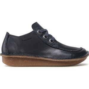 Polobotky Clarks Funny Dream 261668184 Navy Leather 030