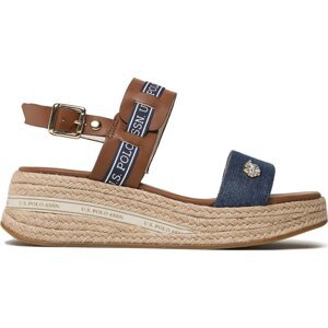 Espadrilky U.S. Polo Assn. Glory GLORY004 Hnědá