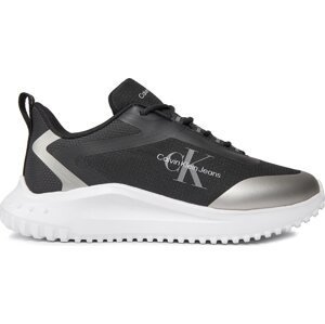 Sneakersy Calvin Klein Jeans YW0YW01442 Triple Black 0GN