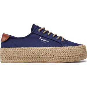 Espadrilky Pepe Jeans Kyle Classic PLS10412 Navy 595