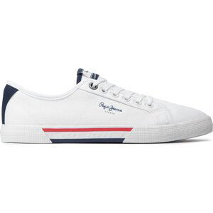 Tenisky Pepe Jeans Brady Basic PMS30816 White 800