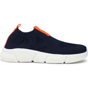 Polobotky Geox J Aril B. A J02DMA 0006K C0820 Navy/Orange