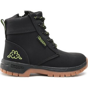 Kotníková obuv Kappa 260327K Black/Lime 1133