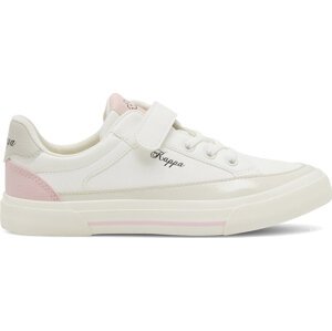 Sneakersy Kappa LOGO MIA EV KID 381R2SW - A3N Bílá