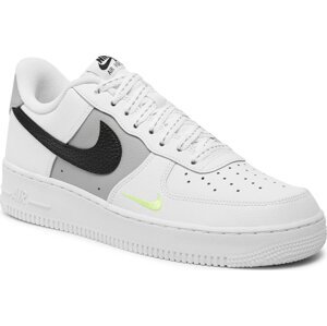 Boty Nike Air Force 1 '07 FQ2204 100 White/Black/Volt/Wolf Grey