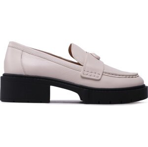 Loafersy Coach Leah CB990 Chalk