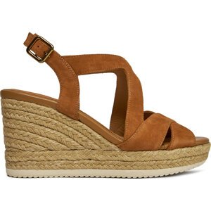 Espadrilky Geox D Ponza D35GVC 00021 C6001 Cognac