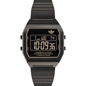 Hodinky adidas Originals Digital Two AOST24059 Black