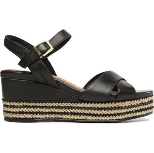 Espadrilky Tamaris 1-28001-20 Black Leather 003