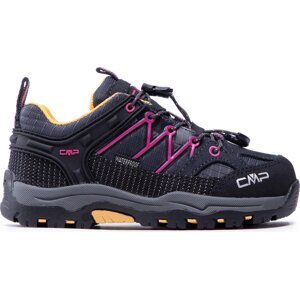 Trekingová obuv CMP Kids Rigel Low Trekking Shoe Wp 3Q54554 Antracite/Bouganville 54UE