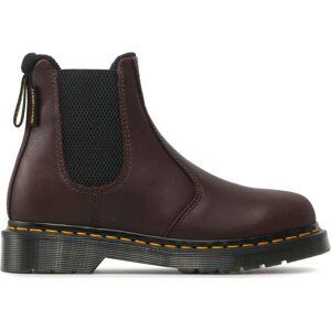 Kotníková obuv s elastickým prvkem Dr. Martens 2976 27821201 Bordeaux