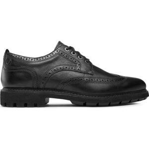 Polobotky Clarks Batcombe Far 261734387 Black Leather