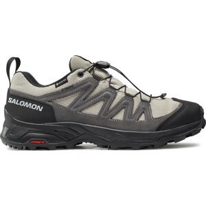 Trekingová obuv Salomon X Ward Leather GORE-TEX L47182100 Béžová