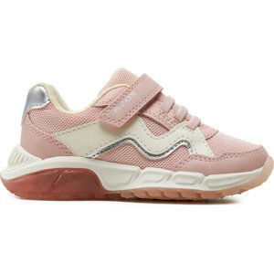 Sneakersy Geox J Spaziale Girl J45DAA 0AS54 C8W1M M Lt Rose/Lt Ivory