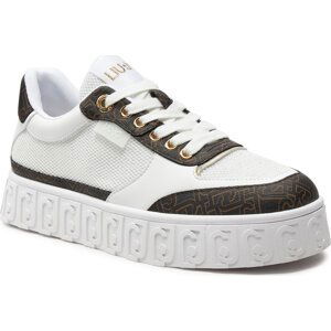 Sneakersy Liu Jo Lovely 01 BA4123 TX413 White/Brown S3101