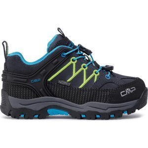 Trekingová obuv CMP Kids Rigel Low Trekking Shoes Wp 3Q13244 Antracite/Yellow Fluo 34UF