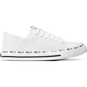Plátěnky Big Star Shoes FF274024 Bílá