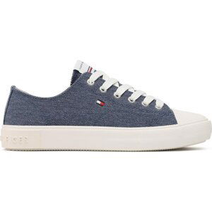 Plátěnky Tommy Hilfiger Low Cut Lace-Up T3X9-32827-0890 S Denim 806