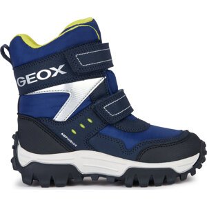 Sněhule Geox J Himalaya Boy B Abx J36FRC 0FUCE C0749 M Navy/Lime