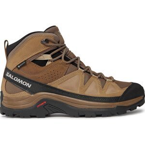 Trekingová obuv Salomon Quest Rove GORE-TEX L47181400 Kangaro/Kelp/Black