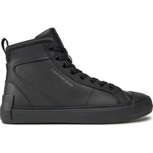 Sneakersy Calvin Klein Jeans Vulcanized Mid Laceup Mix In Uc YM0YM00900 Černá
