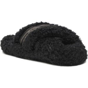 Bačkory Tommy Hilfiger Sherpa Fur Home Straps FW0FW06576 Black BDS