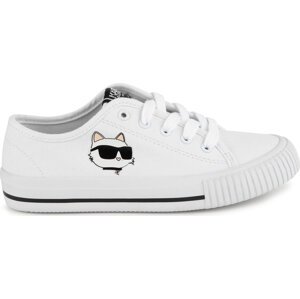 Plátěnky Karl Lagerfeld Kids Z30010 S White 10P